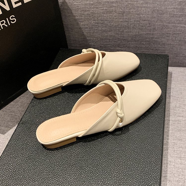 Lady lazy shoes France style slippers for women