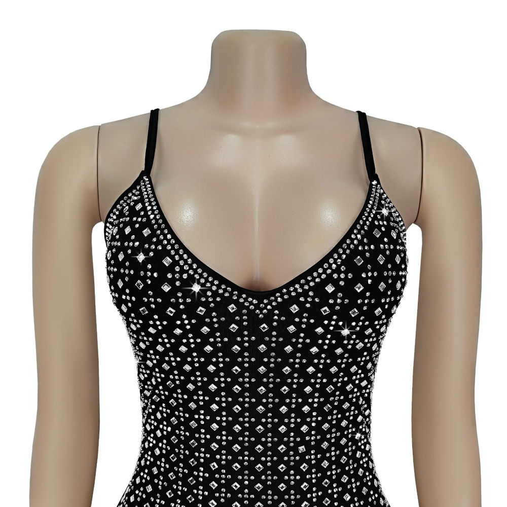 European style T-back package hip dress for women