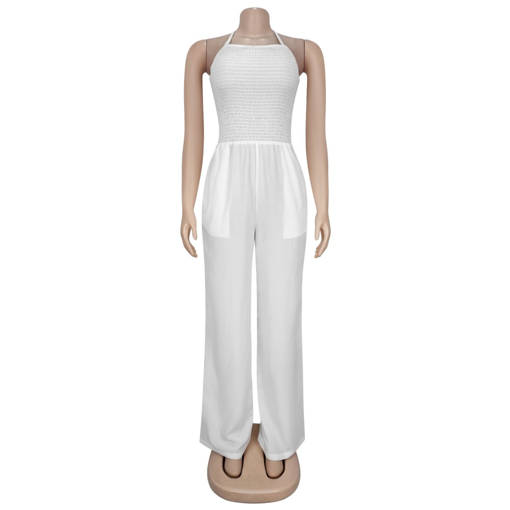 Summer pure thin fashion European style jumpsuit