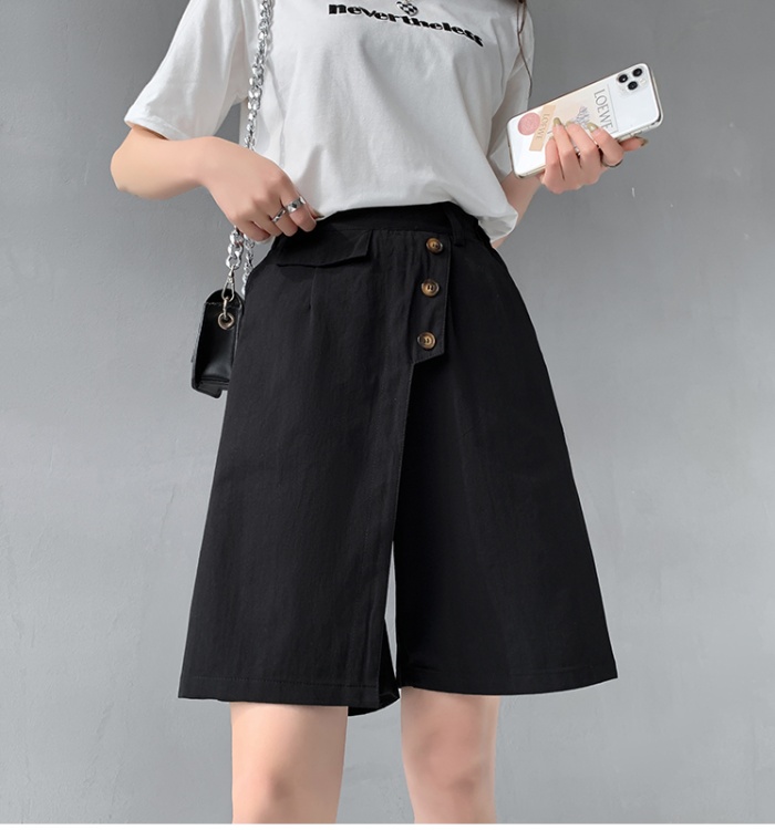 High waist wide leg pants large yard culottes for women
