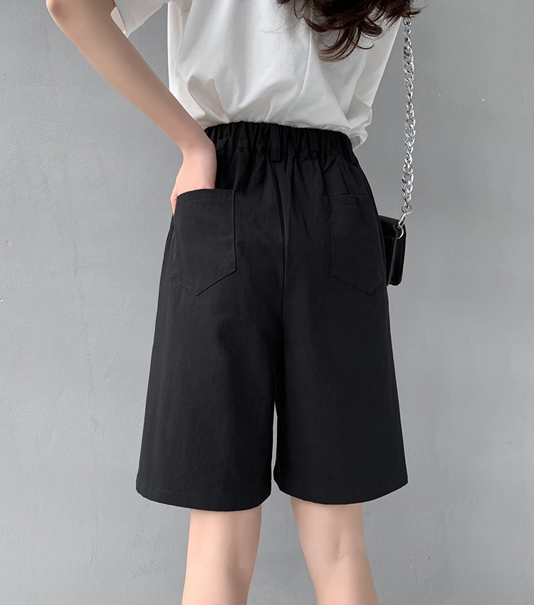 High waist wide leg pants large yard culottes for women