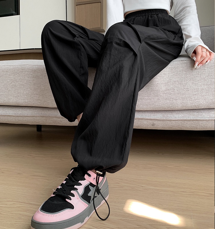 Spring and autumn long pants wide leg pants for women
