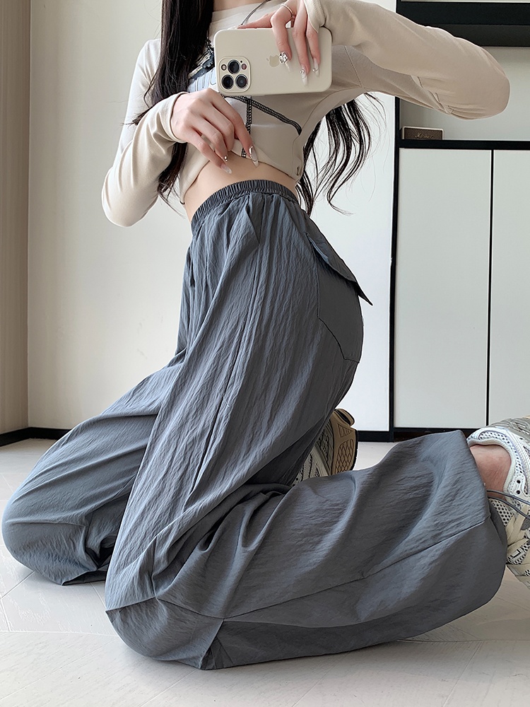 Spring and autumn long pants wide leg pants for women