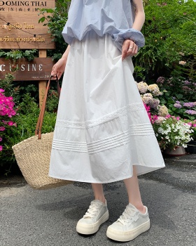 Sunscreen summer white skirt for women