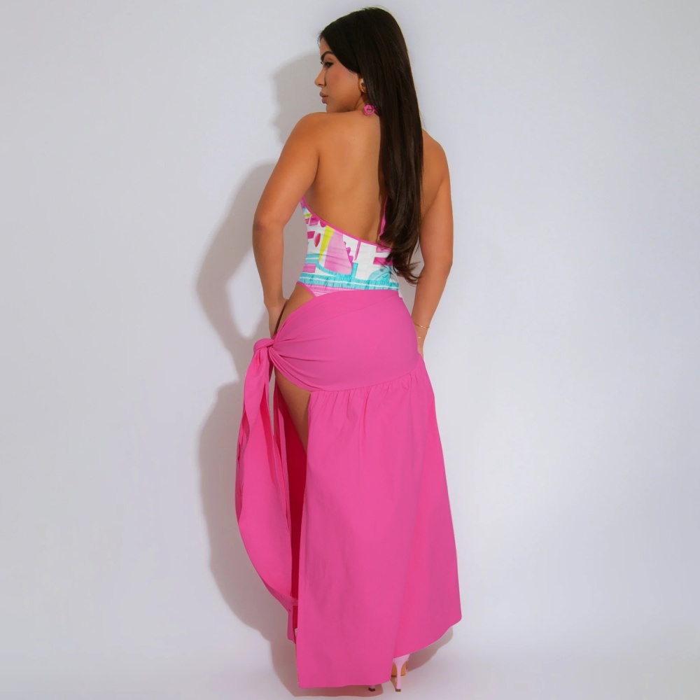 European style swimwear skirt a set for women