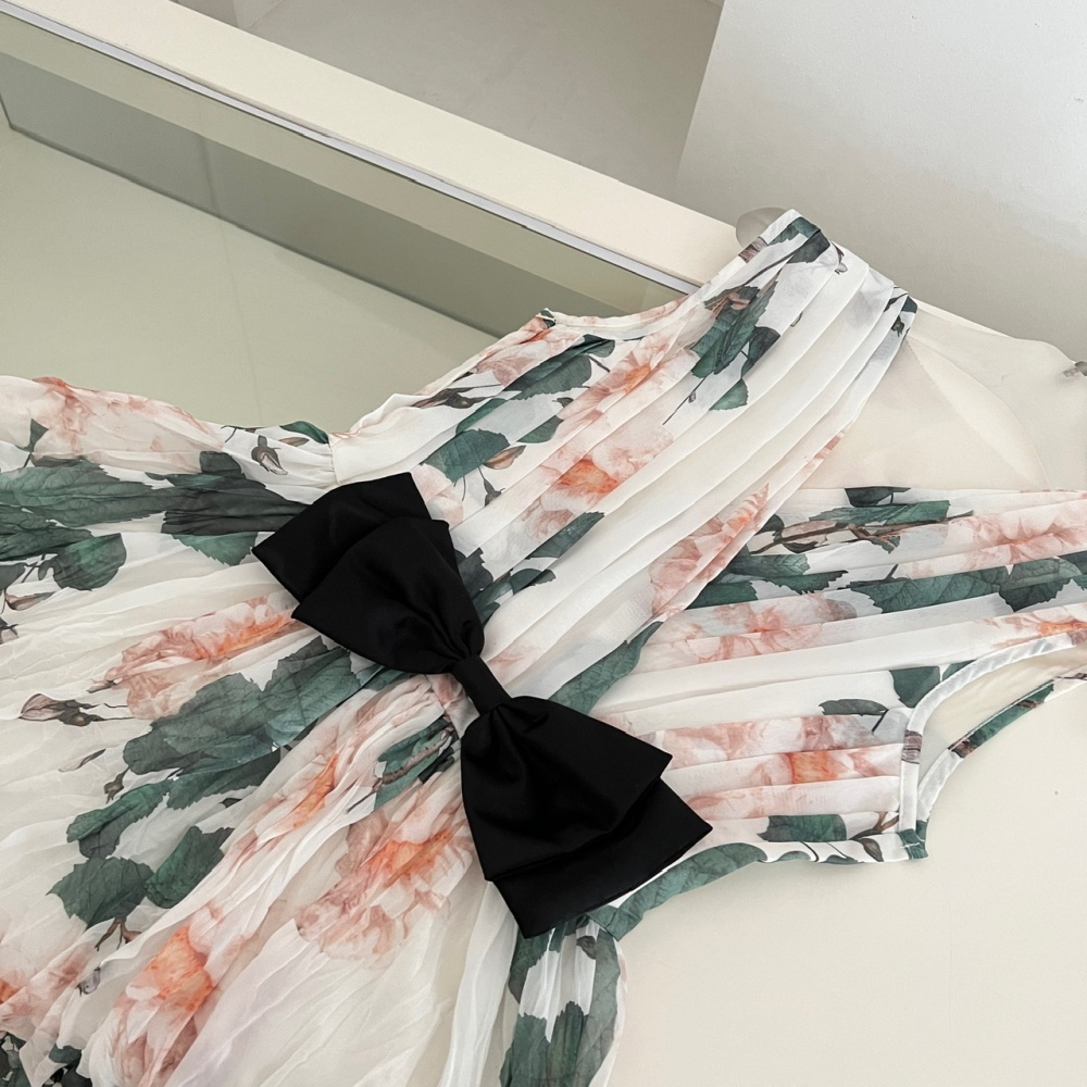 Colors chiffon sleeveless dress sleeveless dress for women