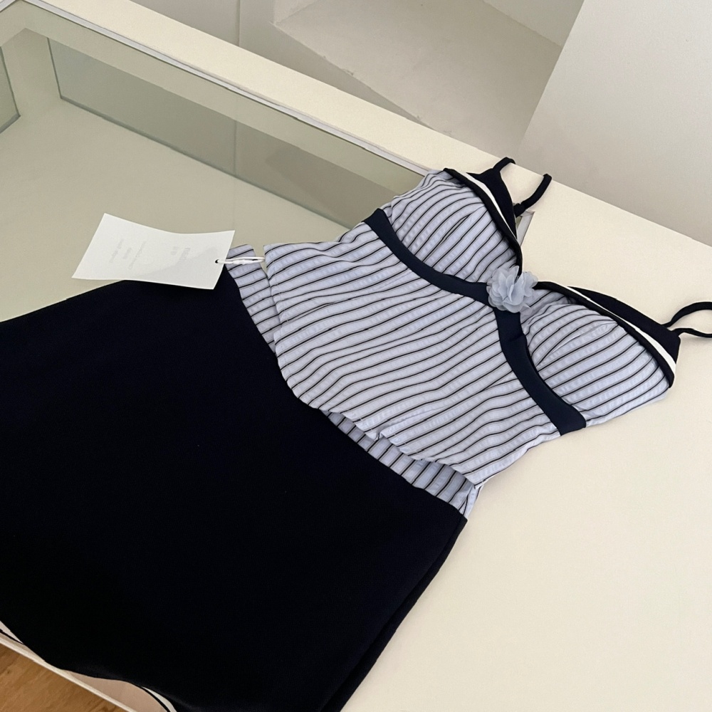 College style tops sling cardigan 3pcs set for women