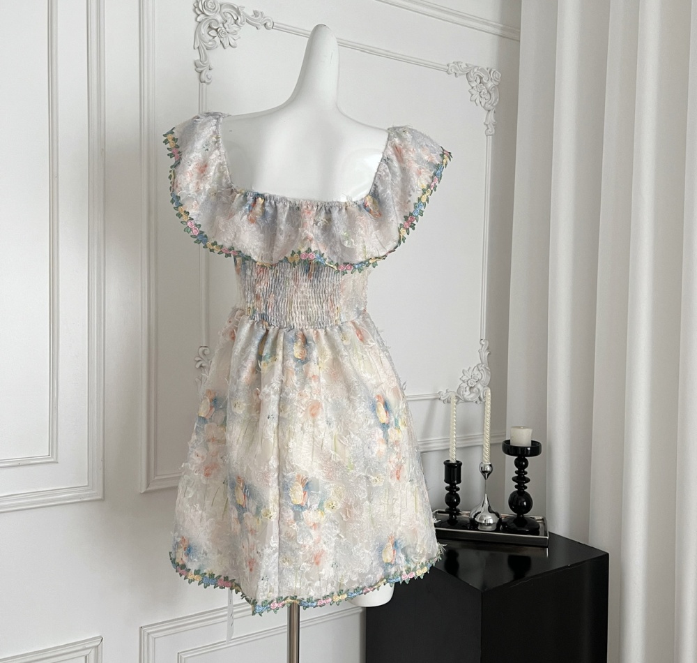 Slim summer dress France style Sexy underwear