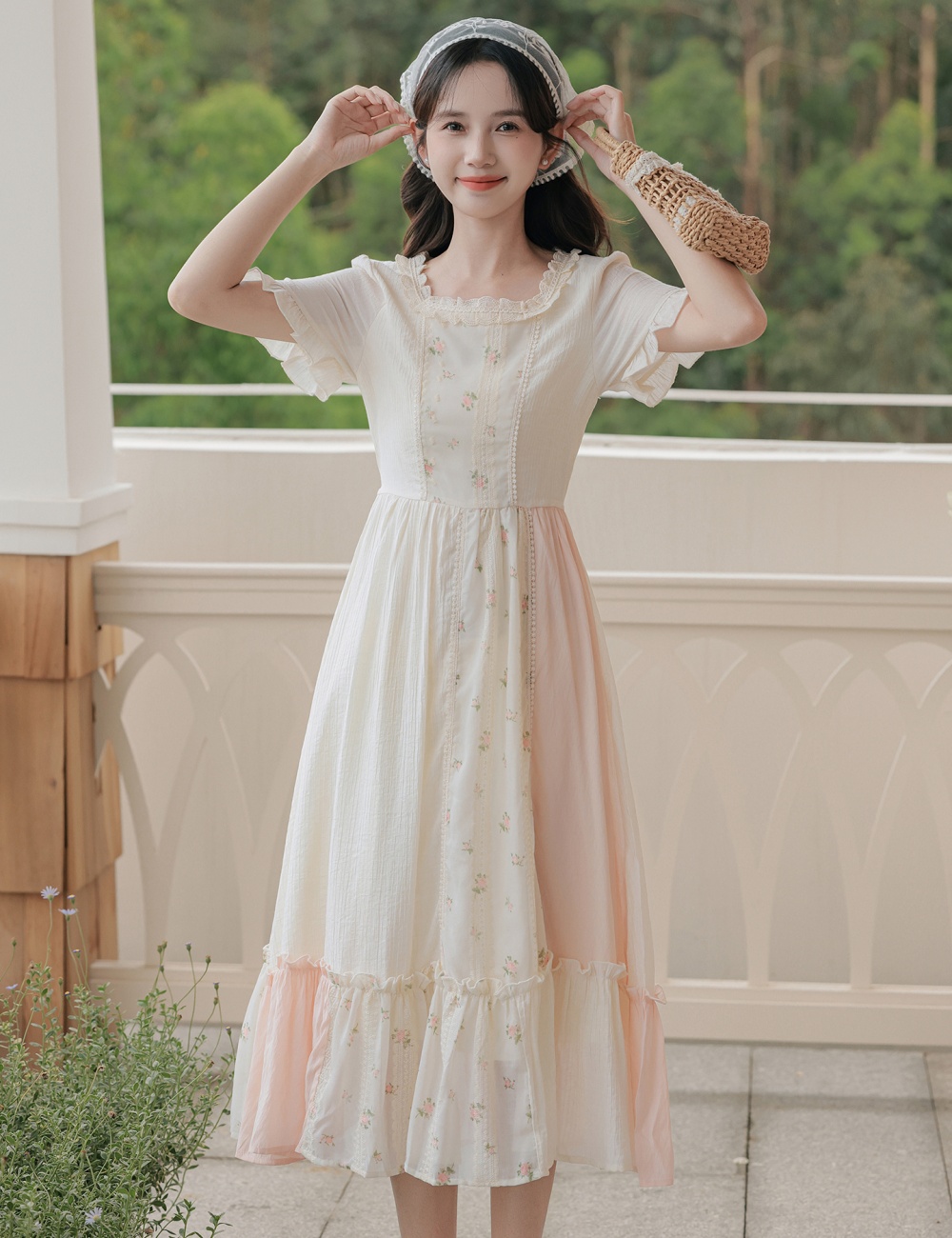 Travel dress slim long dress for women