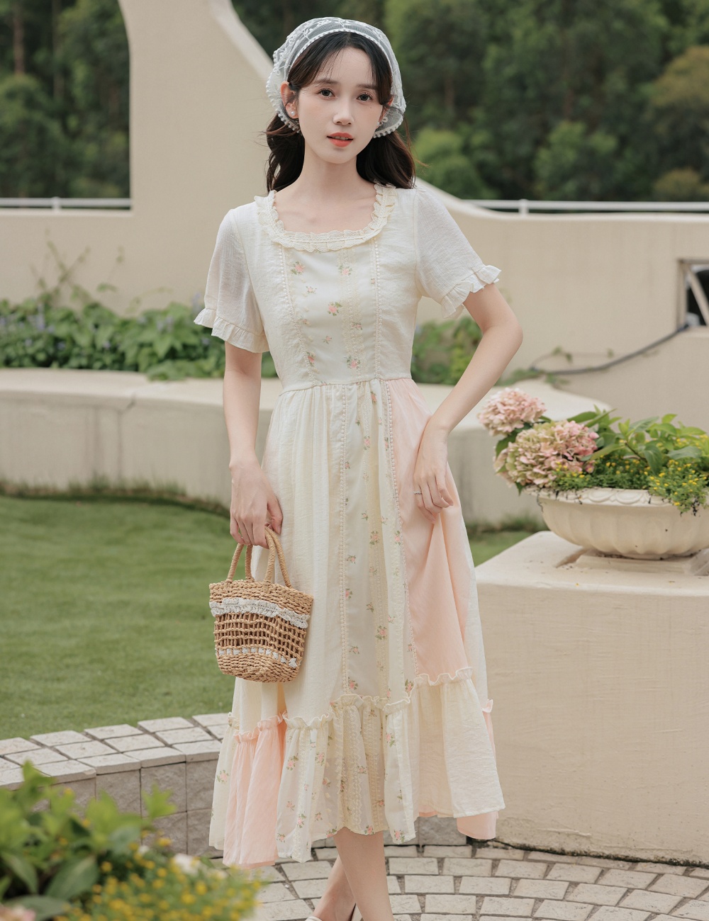Travel dress slim long dress for women