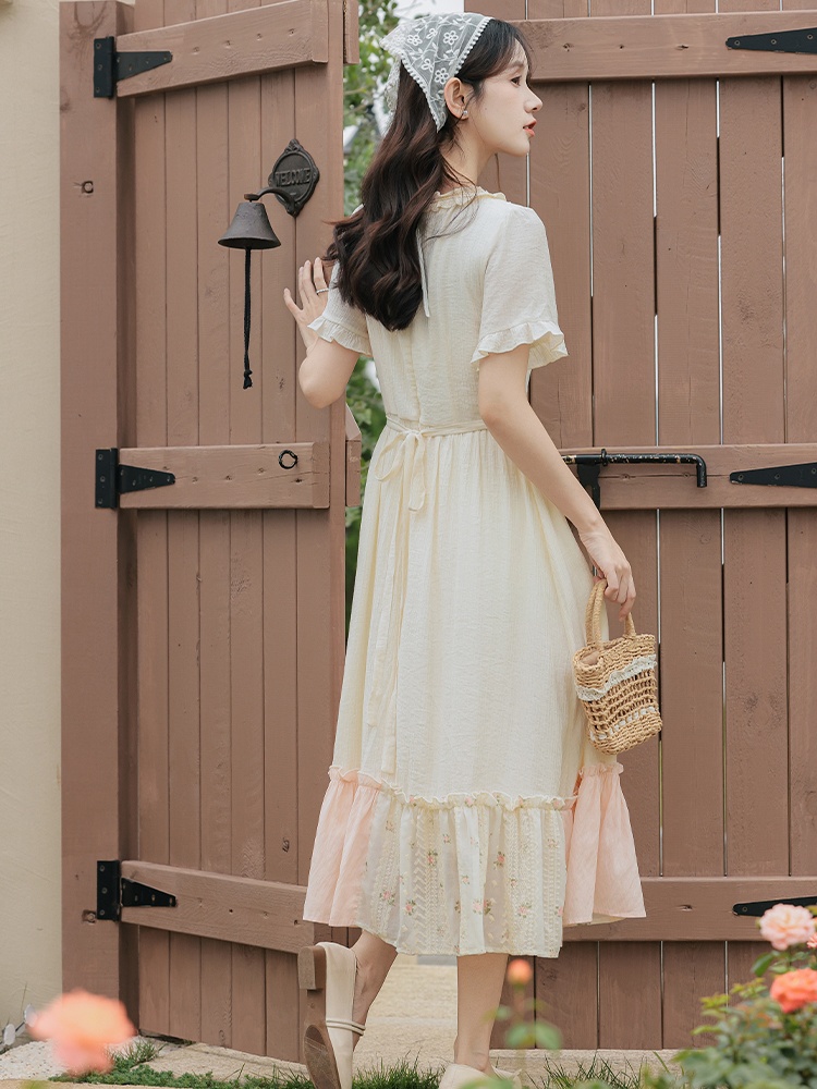 Travel dress slim long dress for women