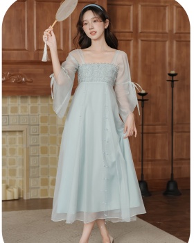 Blue summer frenum dress