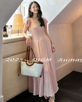 France style fashion all-match simple dress