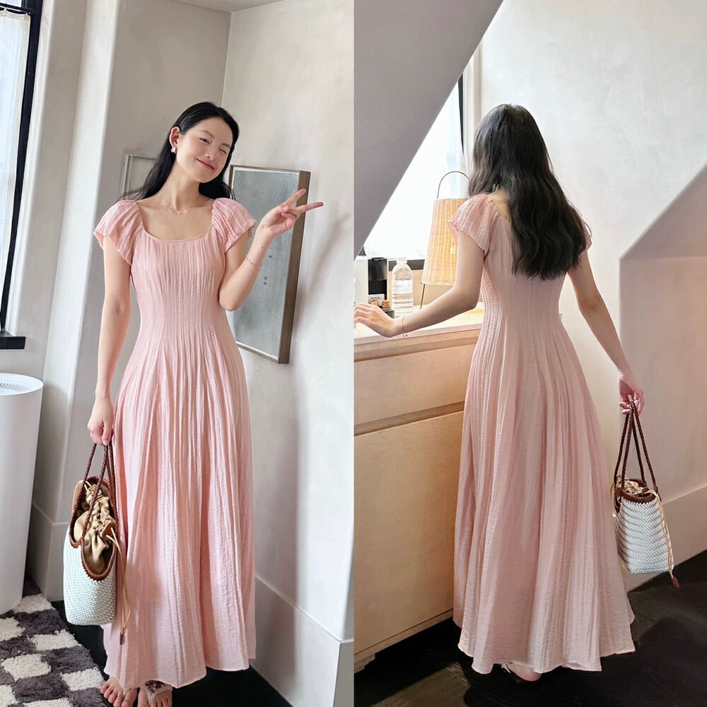 France style fashion all-match simple dress