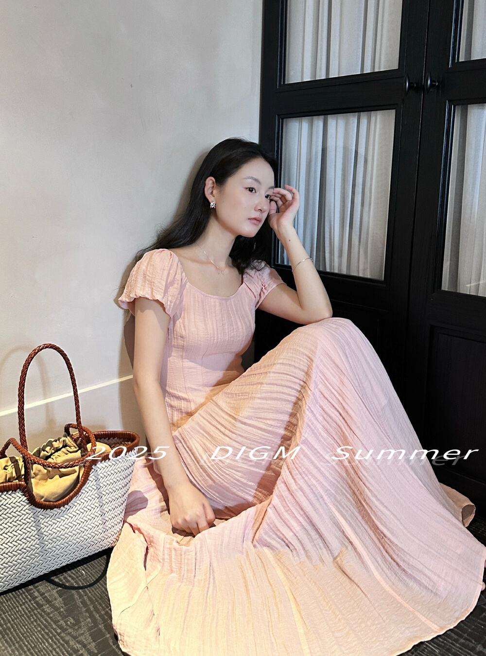 France style fashion all-match simple dress