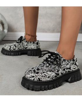 Spring and autumn loafers fashion shoes for women