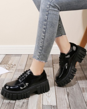 Frenum thick crust shoes small leather shoes for women