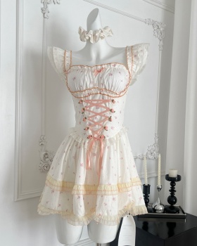 Enticement countryside France style dress