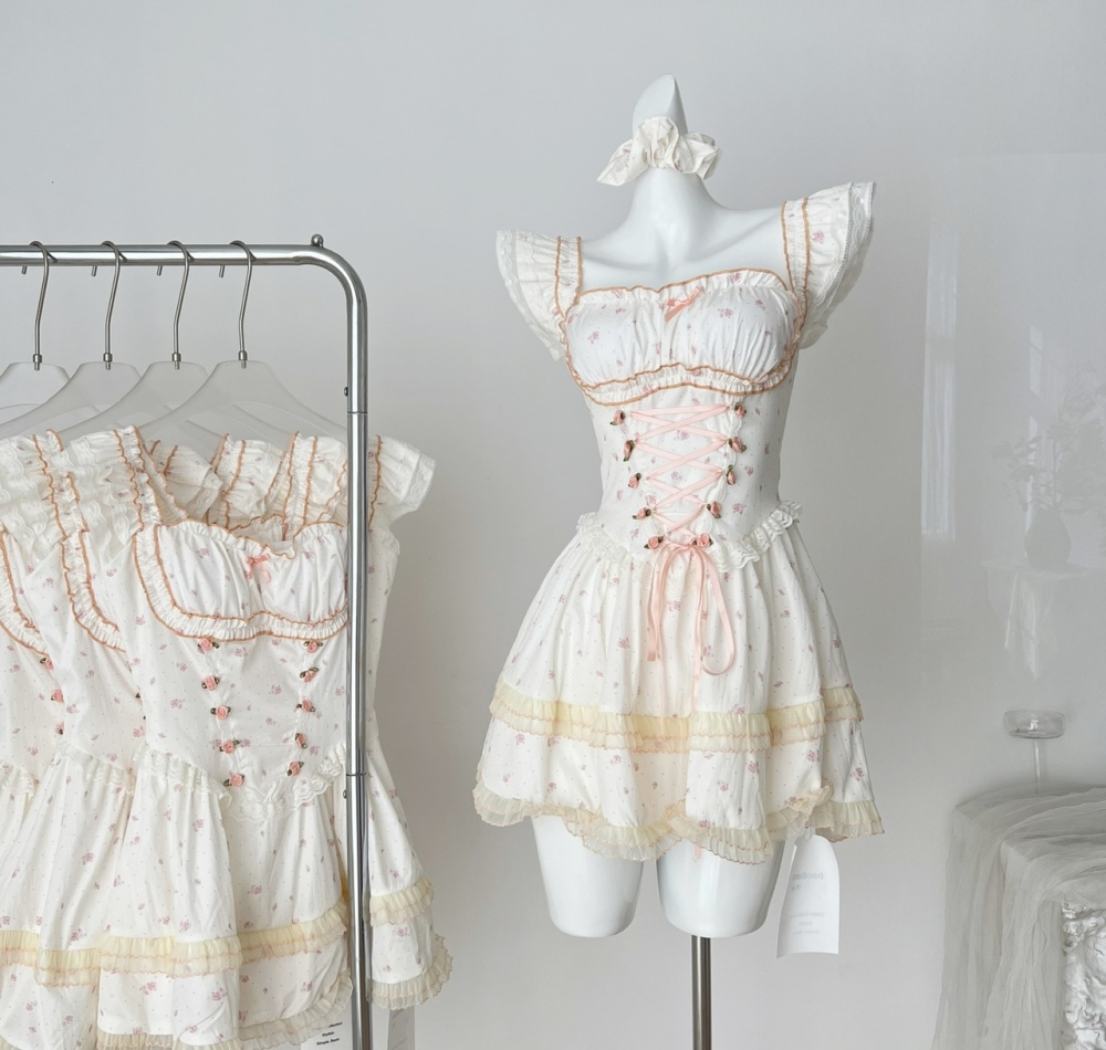 Enticement countryside France style dress