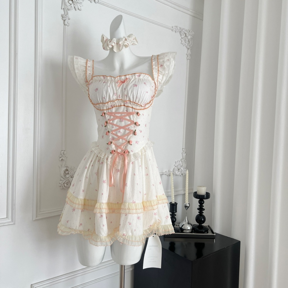 Enticement countryside France style dress