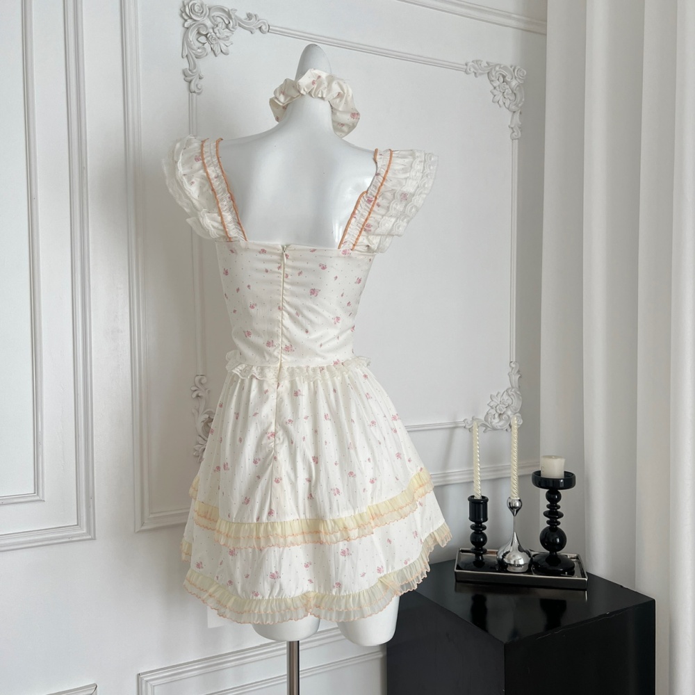 Enticement countryside France style dress