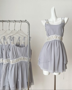 Summer sexy vest short dress for women