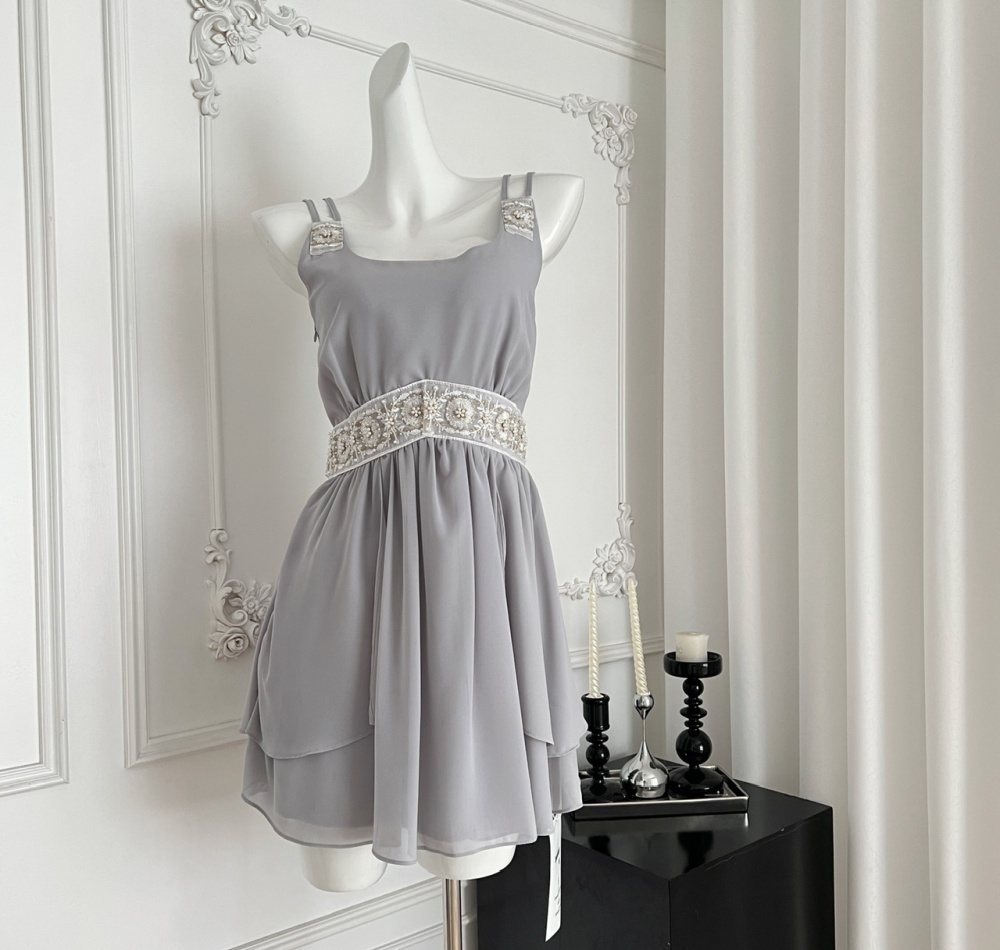 Summer sexy vest short dress for women