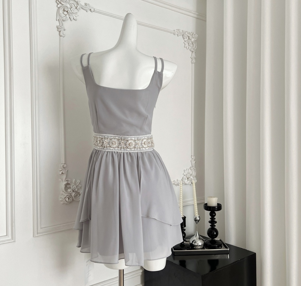 Summer sexy vest short dress for women