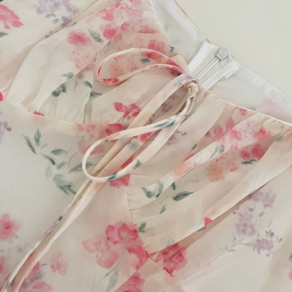 Boats sleeve wear romantic dress for women