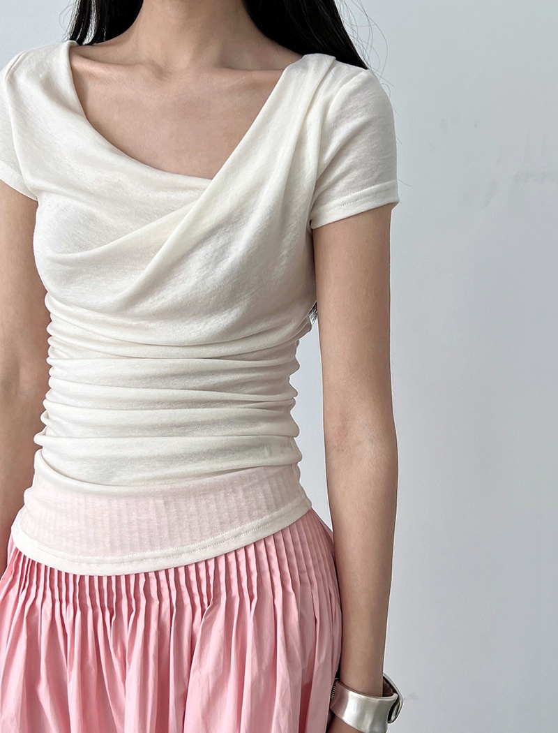 Summer tops thin T-shirt for women