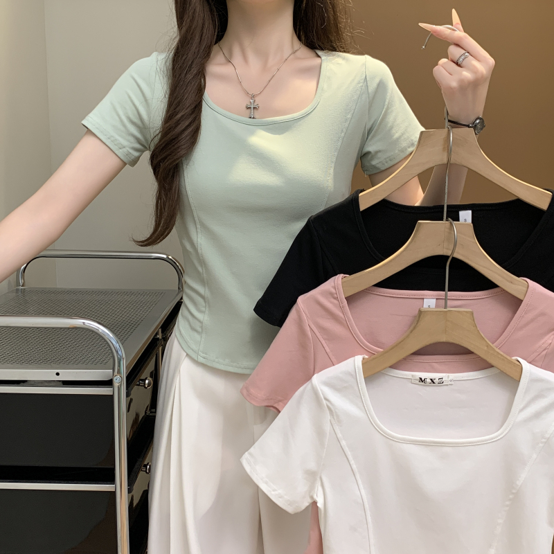 Spicegirl short sleeve tops summer T-shirt for women