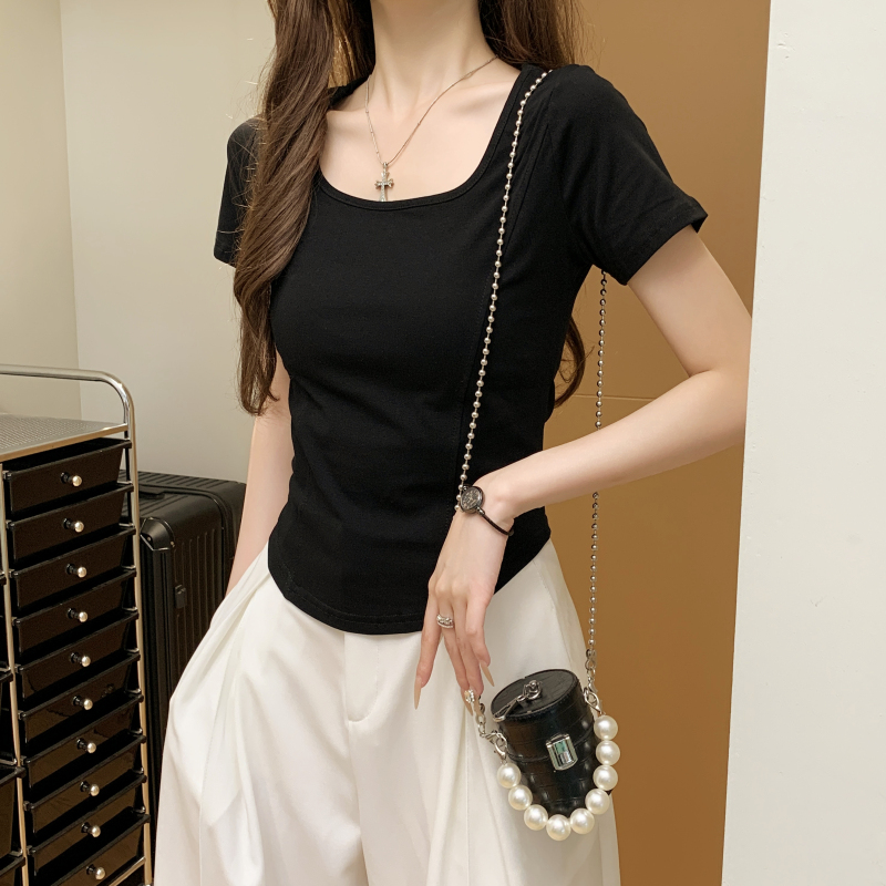 Spicegirl short sleeve tops summer T-shirt for women