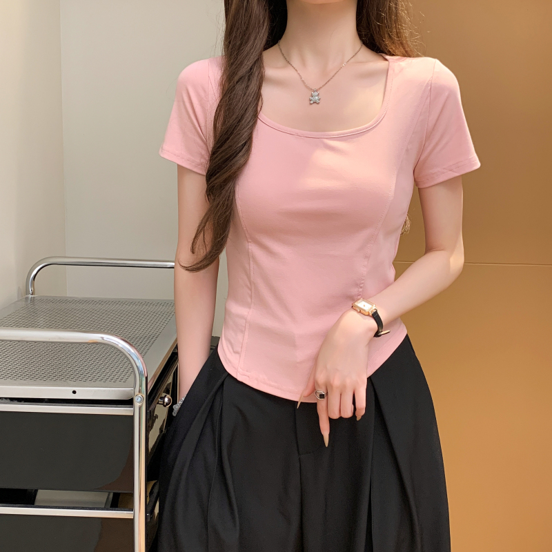 Spicegirl short sleeve tops summer T-shirt for women