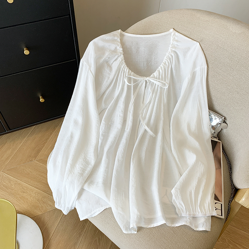 Summer sunscreen sun shirt loose smock for women