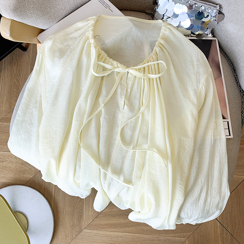 Summer sunscreen sun shirt loose smock for women