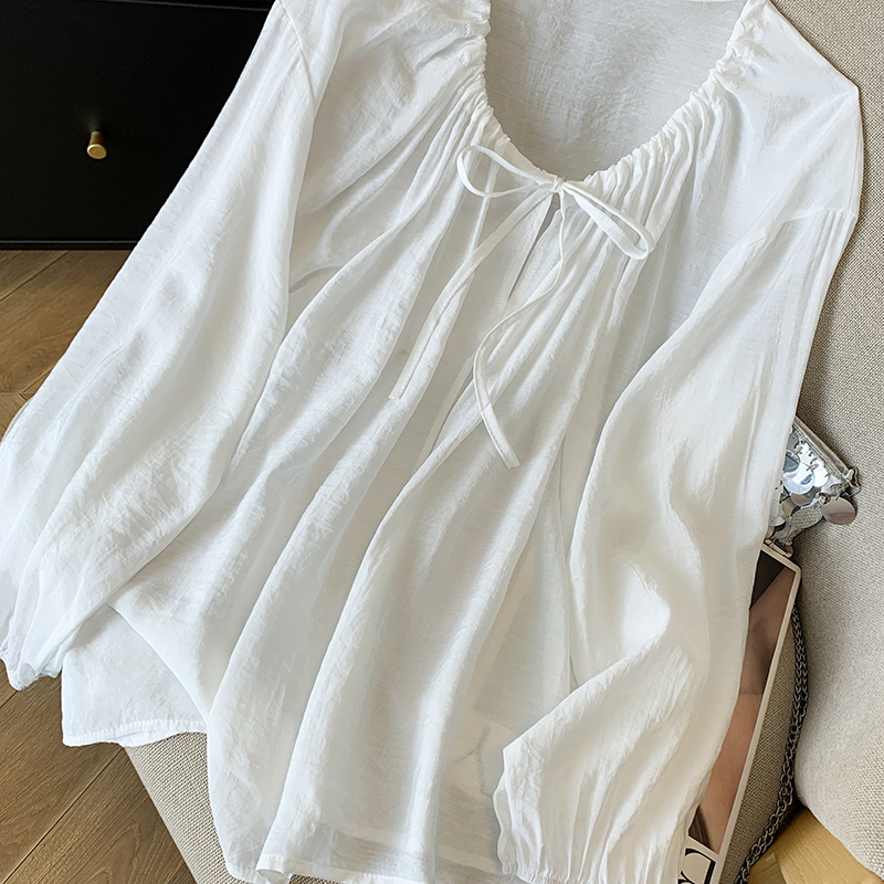 Summer sunscreen sun shirt loose smock for women