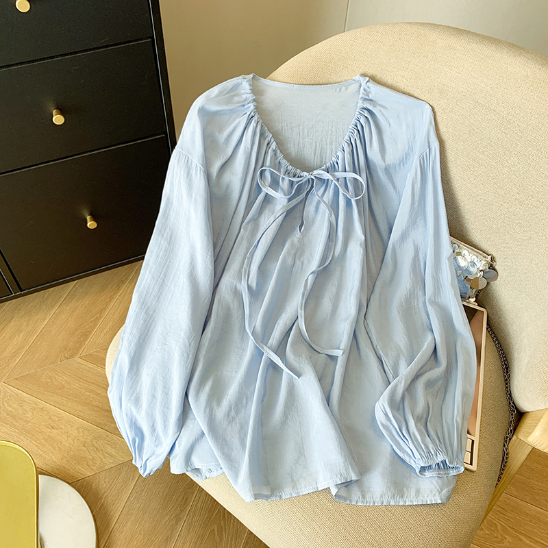 Summer sunscreen sun shirt loose smock for women