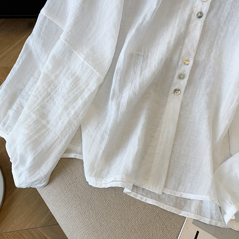 Outside the ride thin summer sun shirt for women