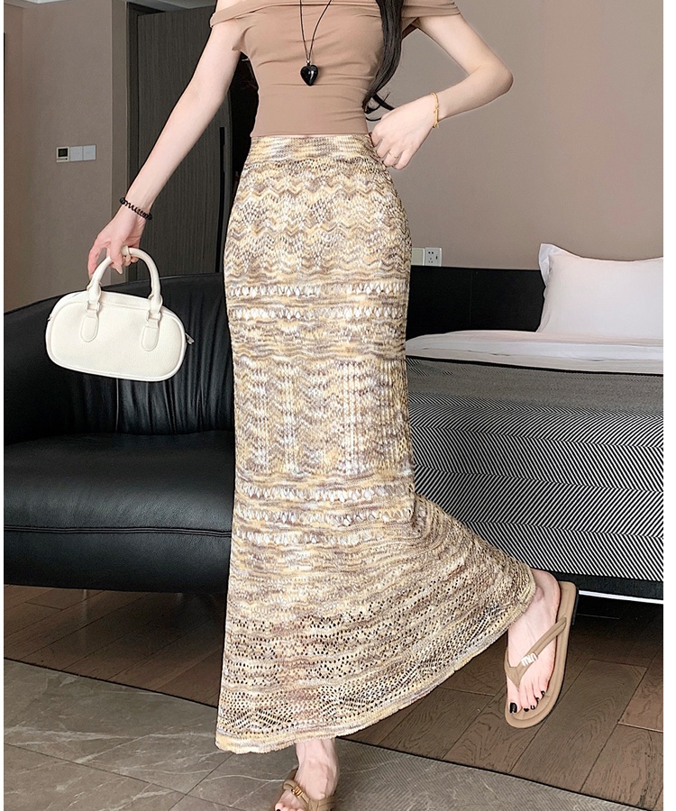 Package hip skirt high waist long skirt for women