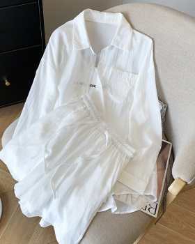 Sling shorts Casual sun shirt 3pcs set for women
