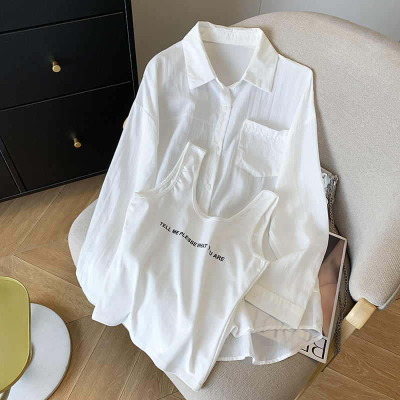 Sling shorts Casual sun shirt 3pcs set for women