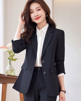 Temperament profession slim Casual business suit for women
