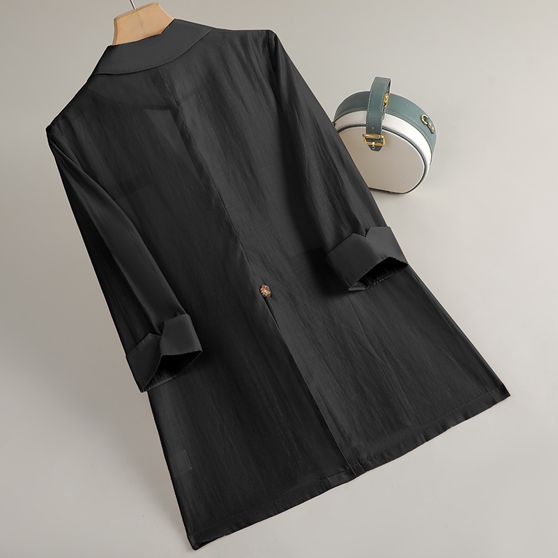 Chiffon thin loose coat summer Casual tops for women