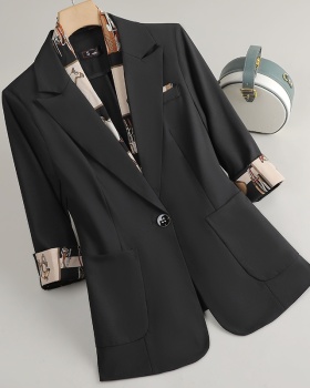 Thin business suit temperament coat a set for women