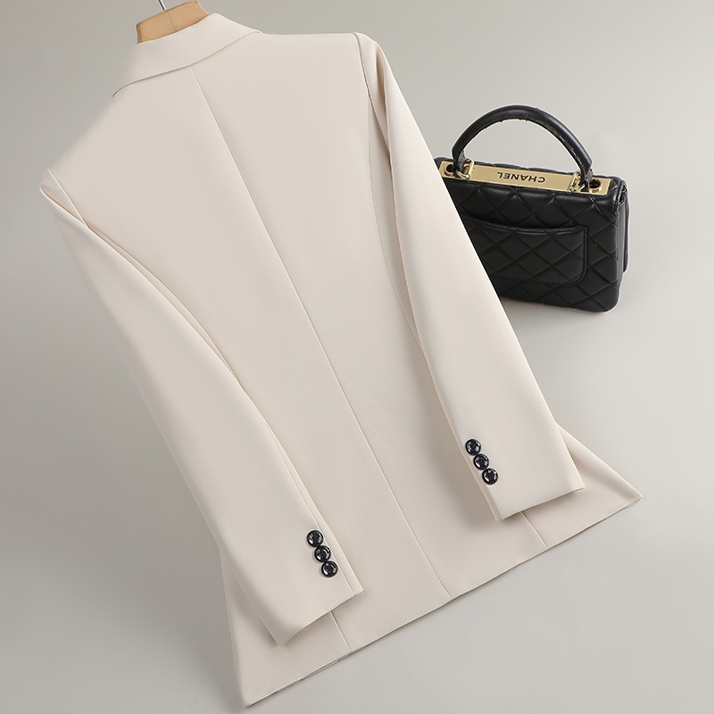 Casual temperament coat green tops for women