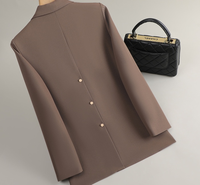Black Korean style tops loose Casual business suit for women