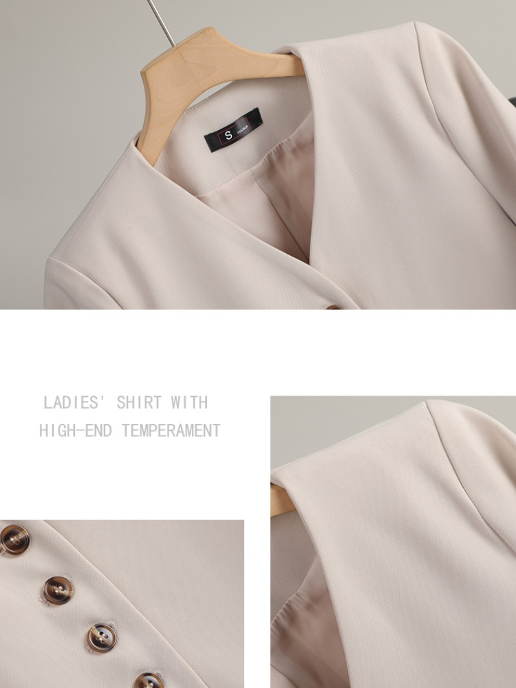 Retro student business suit short chanelstyle coat