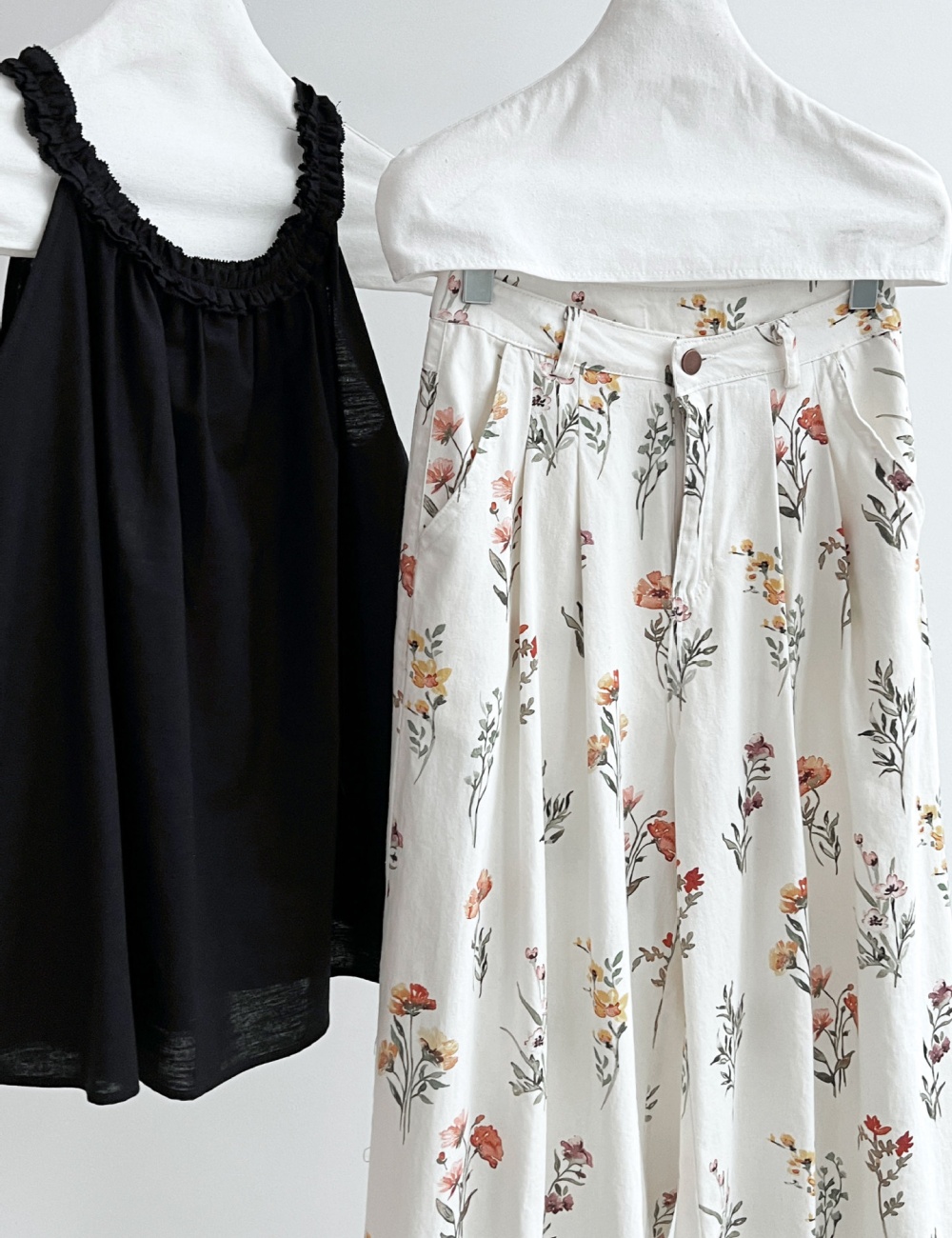 Korean style long pants straight casual pants for women