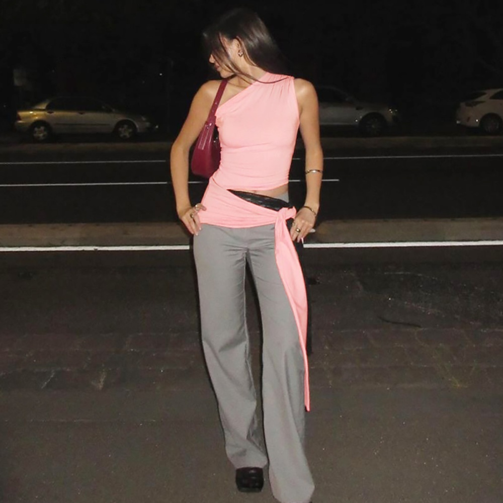 Spicegirl European style shoulder tops for women