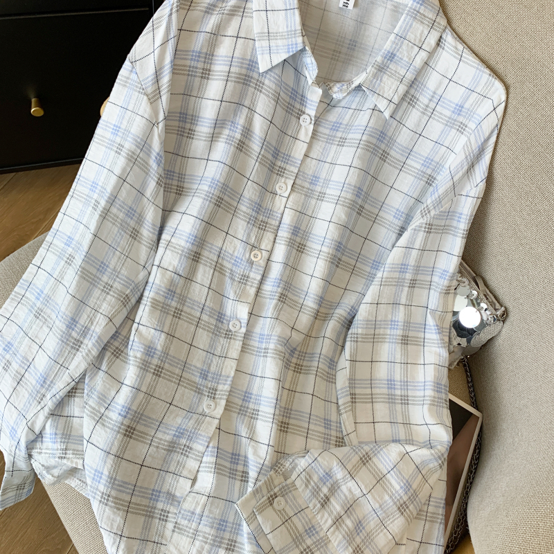 Casual sunscreen sun shirt lazy shirt for women